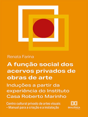 cover image of A função social dos acervos privados de obras de arte